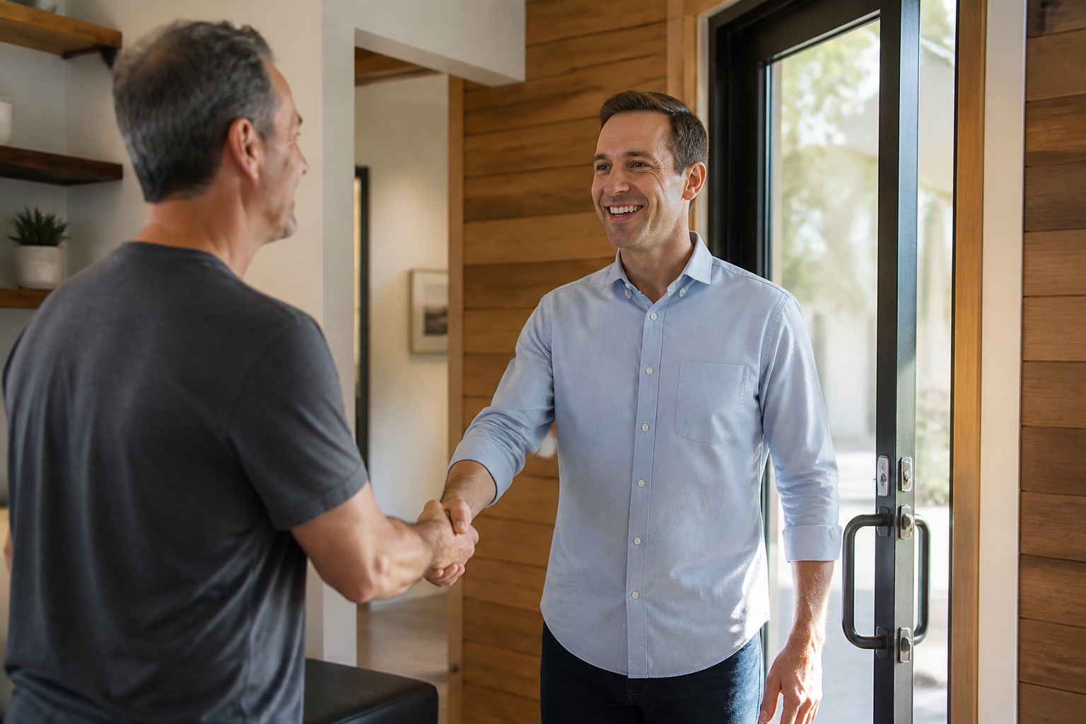 A follow-up visit in the practice